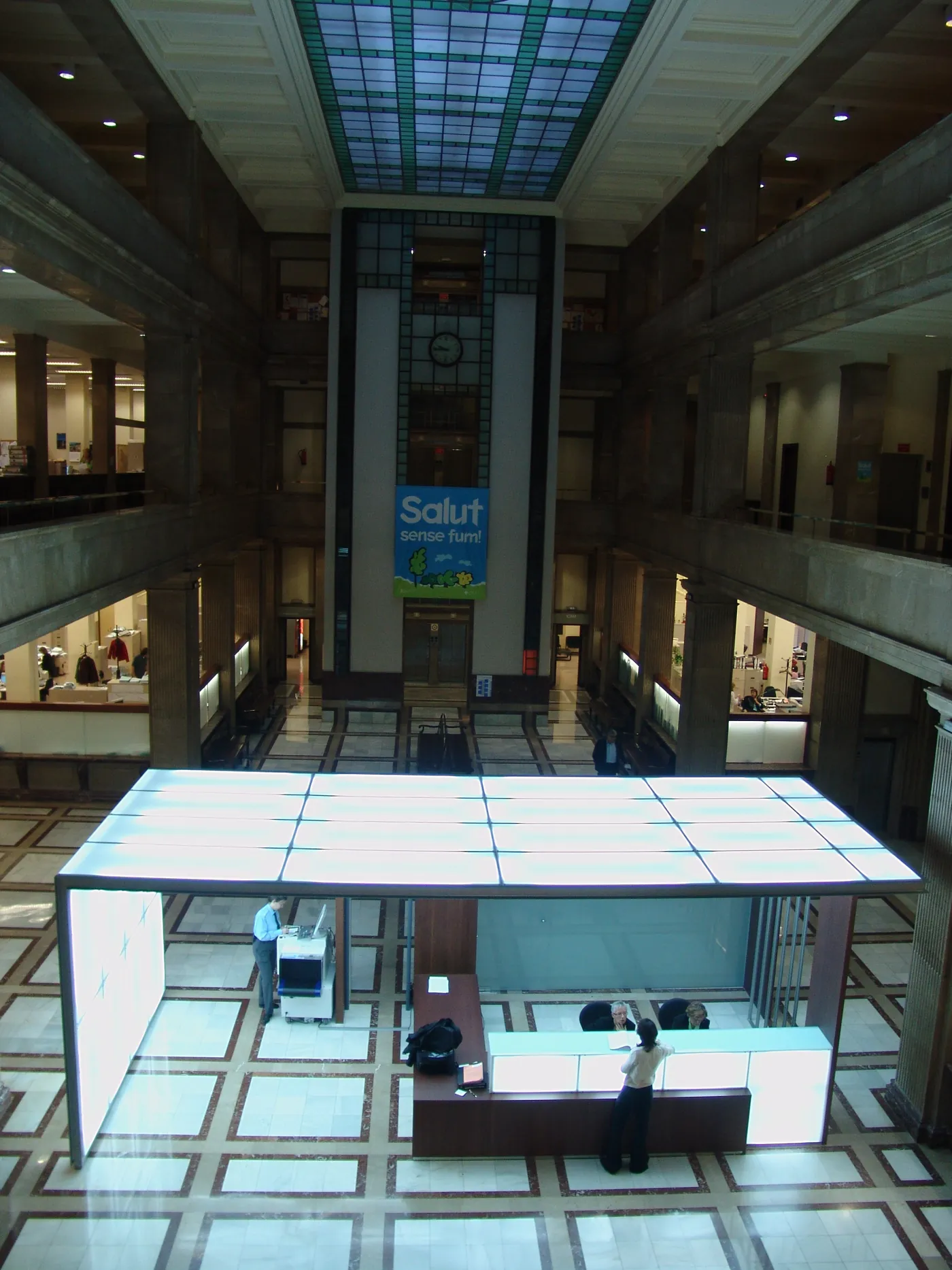 ICS, fotografía de la obra