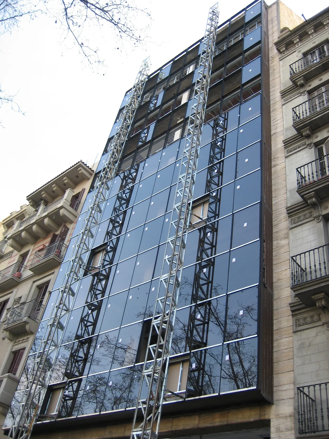 Passeig de Sant Joan, fotografía de la obra
